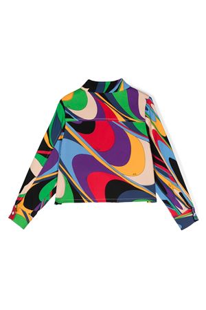 multicolor viscose shirt EMILIO PUCCI KIDS | PV5A30K0202999GL